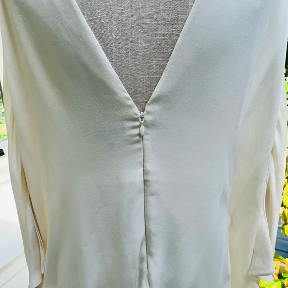 Halston retro white blouse - Picture 5 of 5